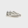 Baskets Racer en nylon, cuir de veau suédé et cuir de veau