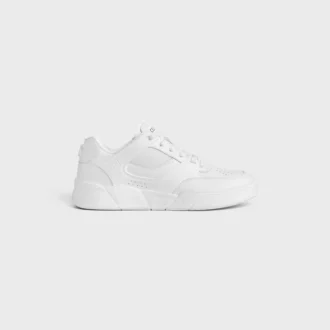 Baskets Trainer Ct-09 en cuir de veau et mesh
