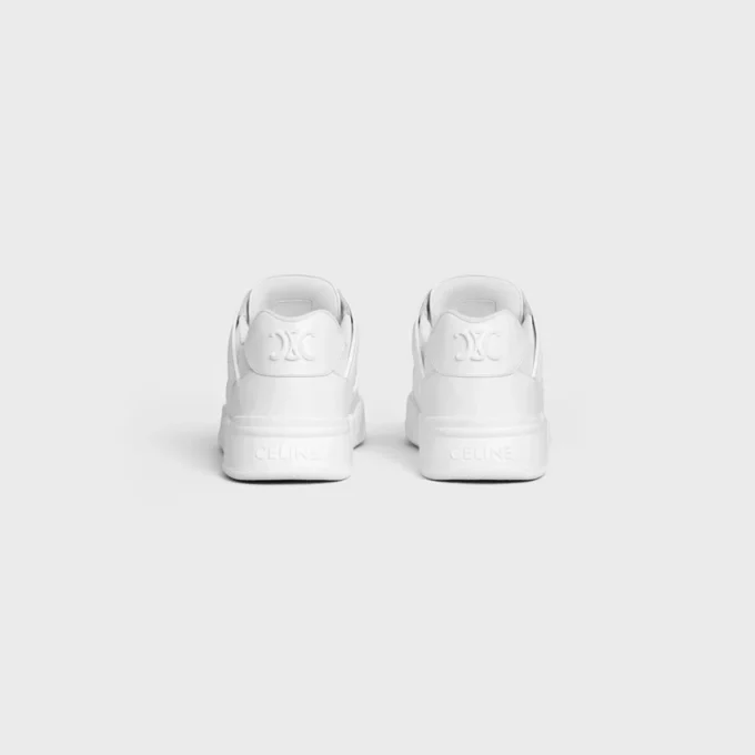 Baskets Trainer Ct-09 en cuir de veau et mesh Baskets Trainer Ct-09 en cuir de veau et mesh