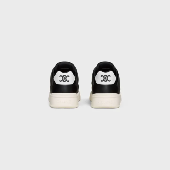 Baskets Trainer Ct-09 en cuir de veau et mesh Baskets Trainer Ct-09 en cuir de veau et mesh