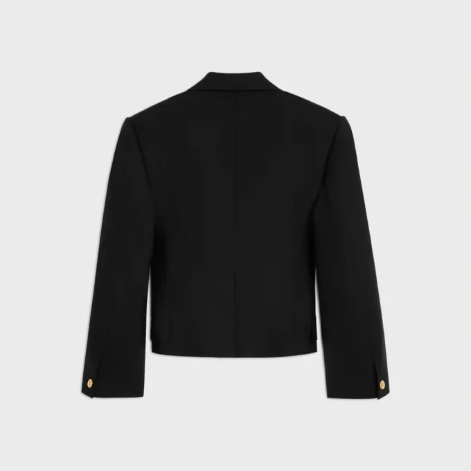 Blazer Colonne en gabardine de laine Blazer Colonne en gabardine de laine
