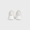 Block Wedge Sneaker en cuir de veau