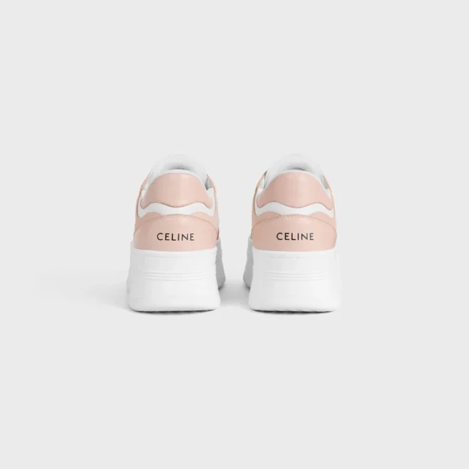 Block Wedge Sneaker en cuir de veau et daim Block Wedge Sneaker en cuir de veau et daim