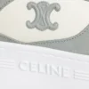 Block Wedge Sneaker en cuir de veau et daim