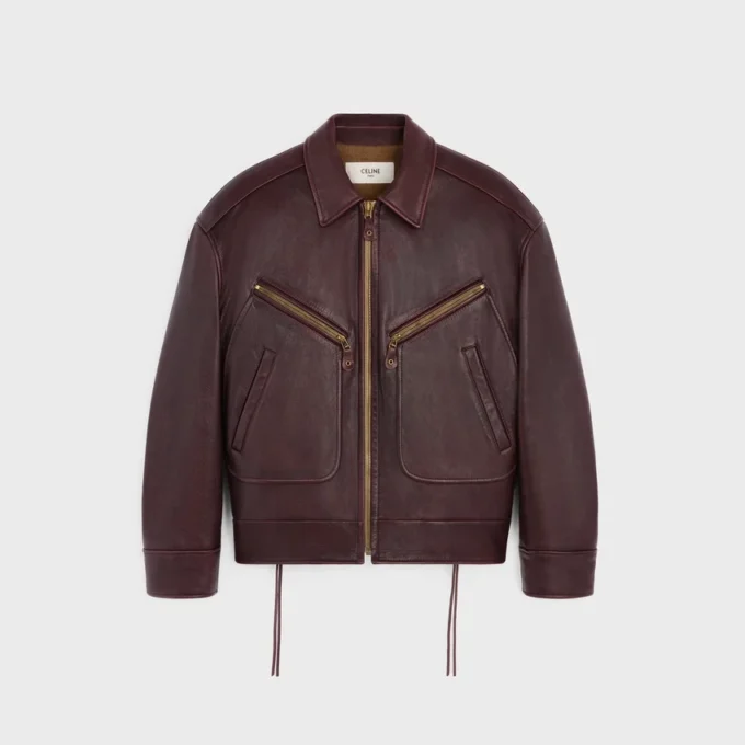 Blouson en cuir de veau Blouson en cuir de veau