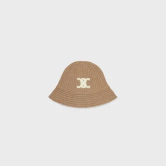 Bonnet cloche Triomphe en cachemire