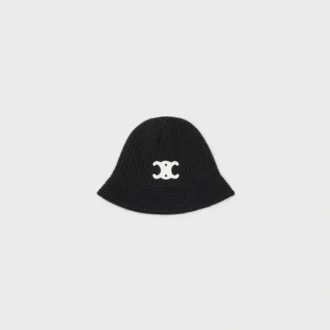 Bonnet cloche Triomphe en cachemire