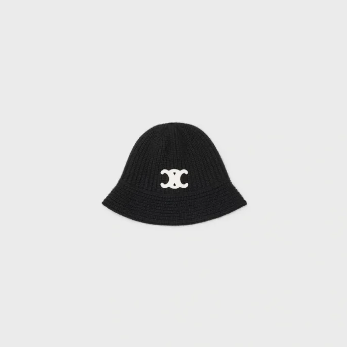 Bonnet cloche Triomphe en cachemire