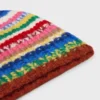 Bonnet en alpaga mouliné et laine Bonnet en alpaga mouliné et laine