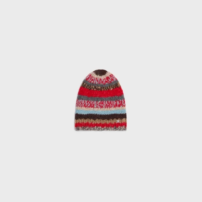 Bonnet en alpaga Mouline et laine Bonnet en alpaga Mouline et laine
