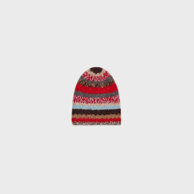 Bonnet en alpaga Mouline et laine Bonnet en alpaga Mouline et laine