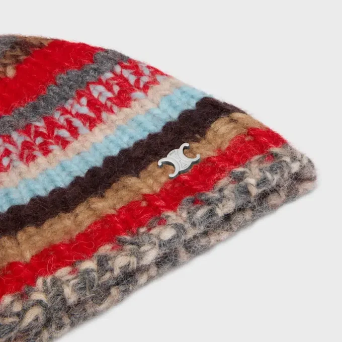 Bonnet en alpaga Mouline et laine Bonnet en alpaga Mouline et laine