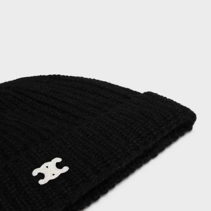 Bonnet Triomphe en cachemire écossais