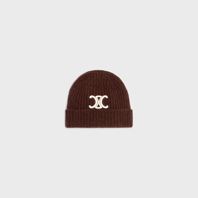Bonnet Triomphe en cachemire sans coutures