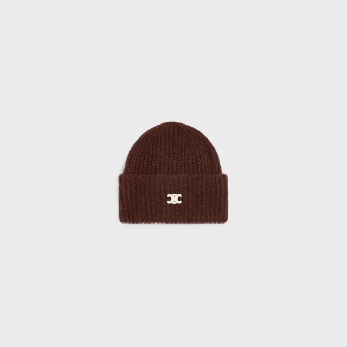Bonnet Triomphe en cachemire sans coutures