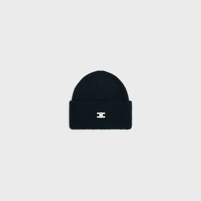 Bonnet Triomphe en cachemire sans coutures