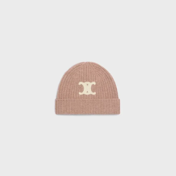 Bonnet Triomphe en cachemire sans coutures