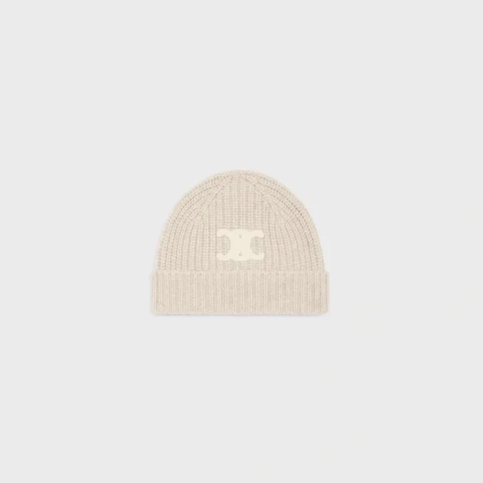 Bonnet Triomphe en cachemire sans coutures