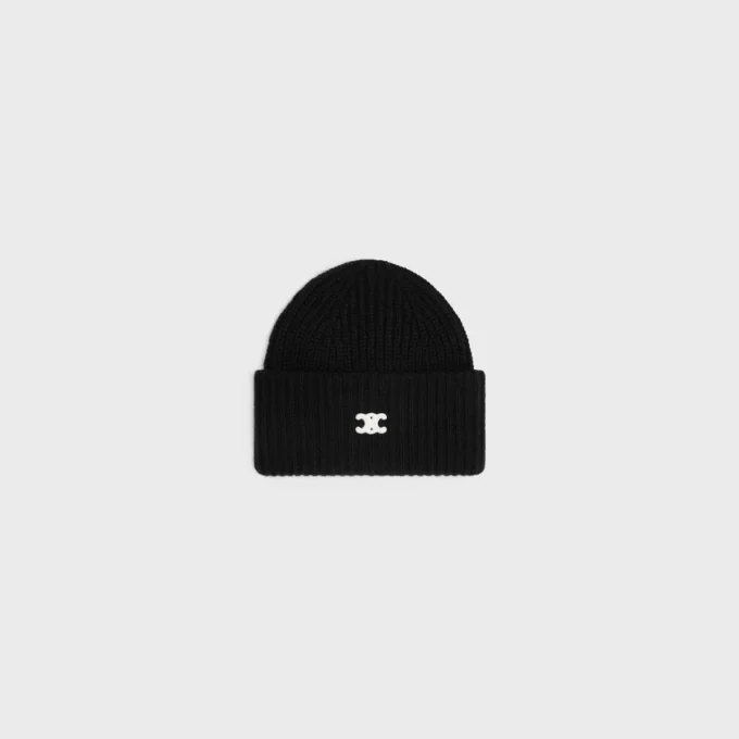 Bonnet Triomphe en cachemire sans coutures