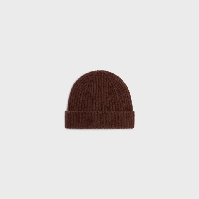 Bonnet Triomphe en cachemire sans coutures