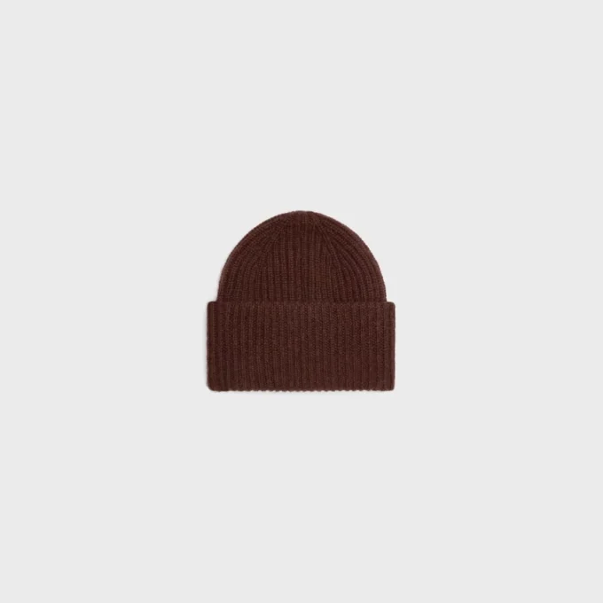 Bonnet Triomphe en cachemire sans coutures