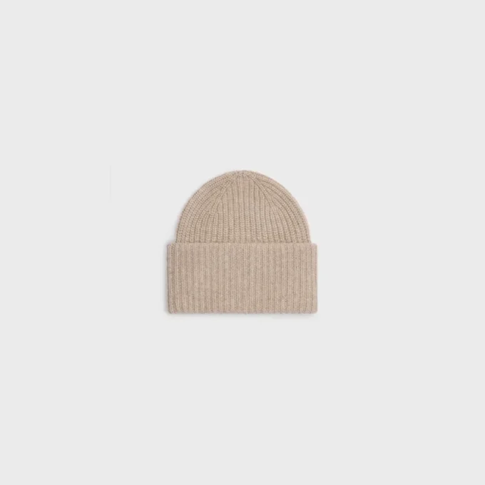Bonnet Triomphe en cachemire sans coutures