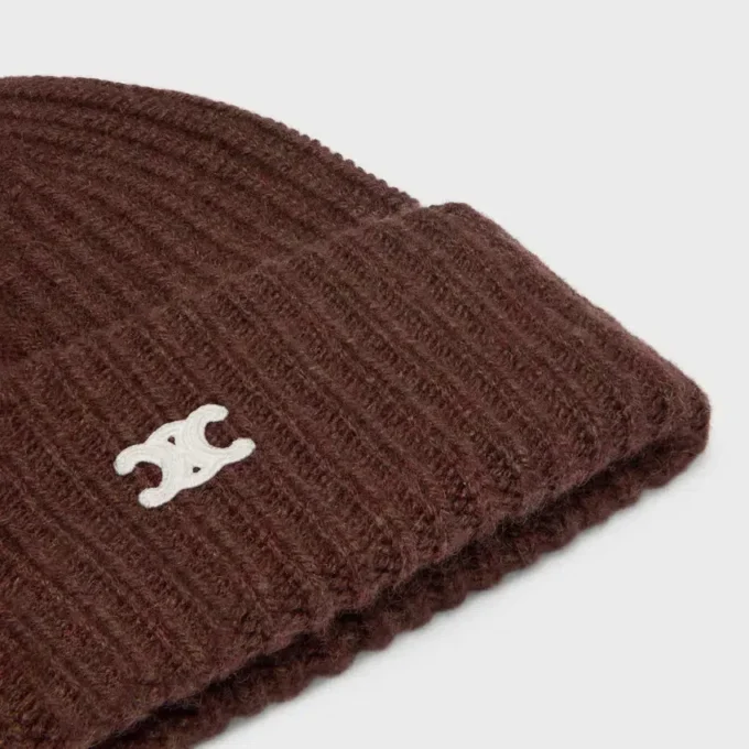 Bonnet Triomphe en cachemire sans coutures