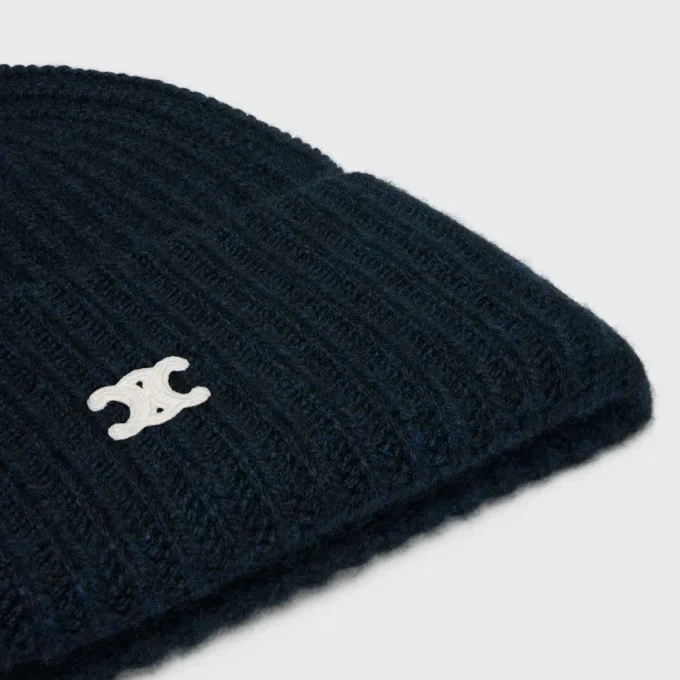 Bonnet Triomphe en cachemire sans coutures
