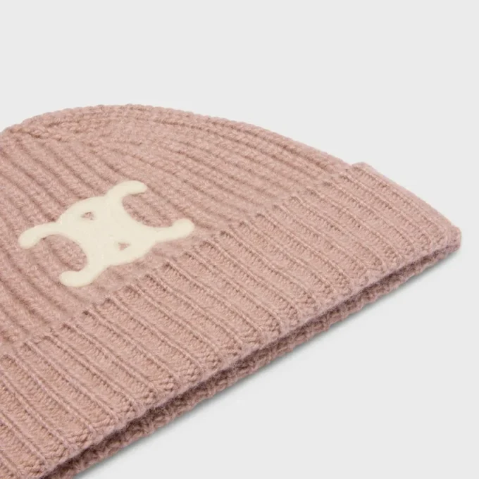 Bonnet Triomphe en cachemire sans coutures
