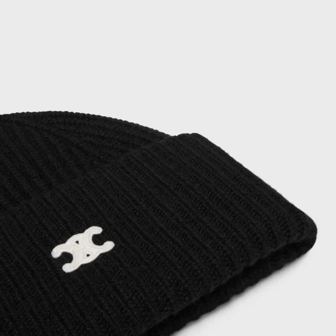 Bonnet Triomphe en cachemire sans coutures