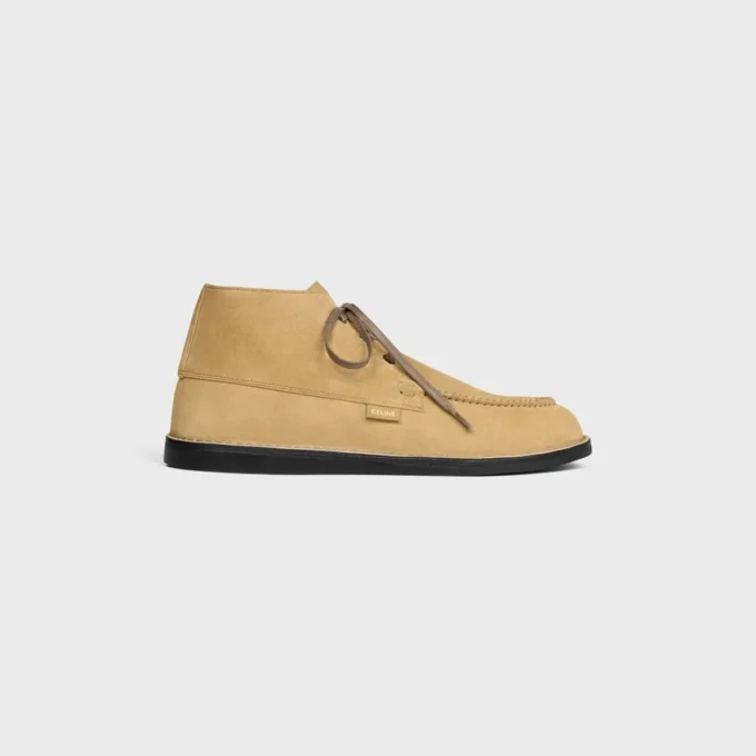 Bottes Chukka Sirocco en cuir de veau suédé
