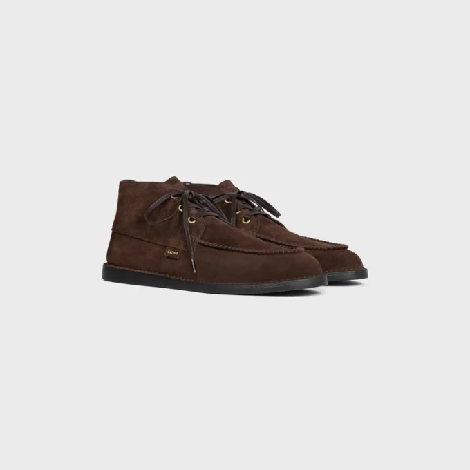 Bottes Chukka Sirocco en cuir de veau suédé