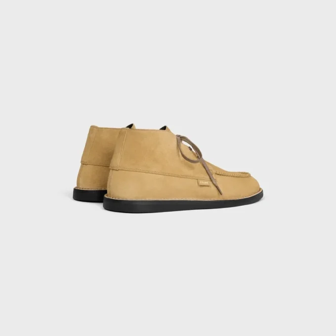Bottes Chukka Sirocco en cuir de veau suédé