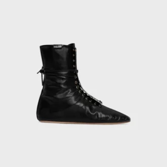 Bottes à lacets Ballet High en cuir d&rsquo;agneau
