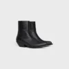 Bottes Leon en cuir de veau brillant Bottes Leon en cuir de veau brillant