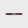 Boucle CELINE et sangle réversible 25 mm Boucle CELINE et sangle réversible 25 mm