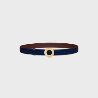 Boucle à disque CELINE et lanière réversible 25 mm Boucle à disque CELINE et lanière réversible 25 mm