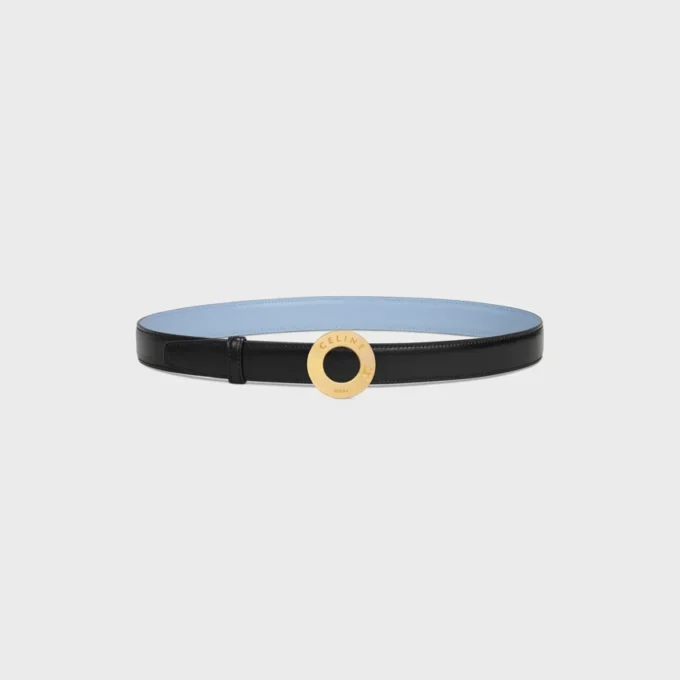 Boucle à disque CELINE et lanière réversible 25 mm