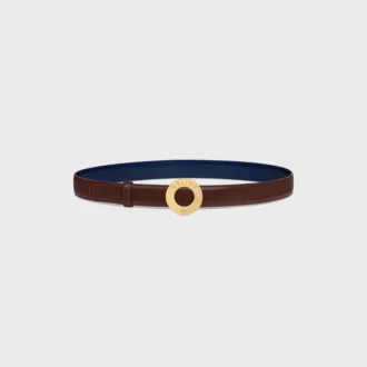 Boucle à disque CELINE et lanière réversible 25 mm Boucle à disque CELINE et lanière réversible 25 mm