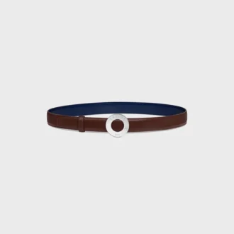 Boucle à disque CELINE et lanière réversible 25 mm Boucle à disque CELINE et lanière réversible 25 mm