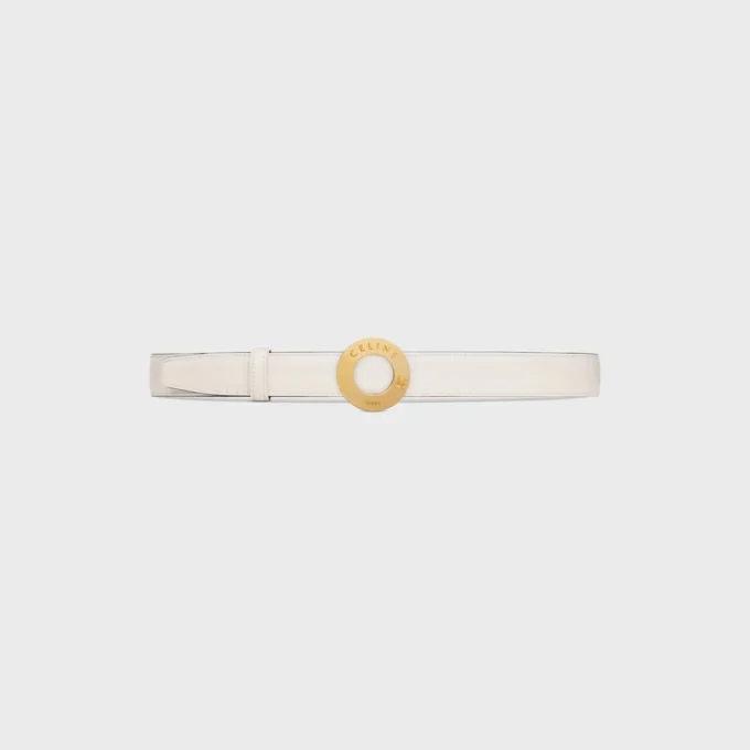 Boucle à disque CELINE et lanière réversible 25 mm