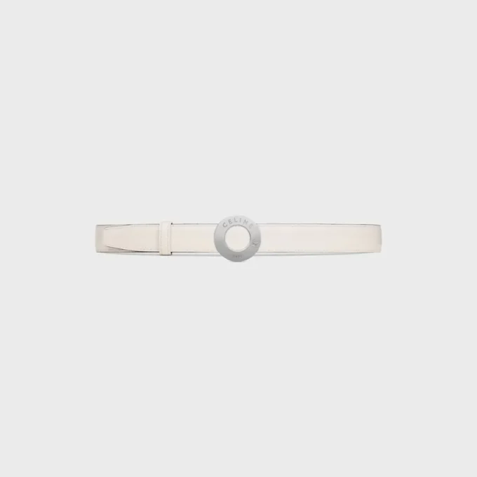 Boucle à disque CELINE et lanière réversible 25 mm