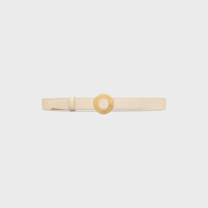 Boucle à disque CELINE et lanière réversible 25 mm