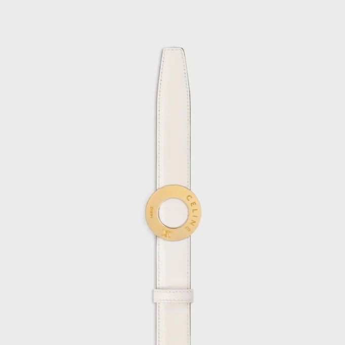 Boucle à disque CELINE et lanière réversible 25 mm