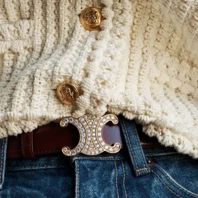 Boucle Triomphe et lanière réversible 25 mm Boucle Triomphe et lanière réversible 25 mm