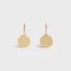 Boucles d&rsquo;oreilles CELINE en or jaune et diamants