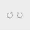 Boucles d’oreilles Torsion en or blanc et diamants Boucles d’oreilles Torsion en or blanc et diamants