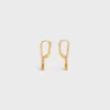 Boucles d’oreilles Triomphe en laiton avec finition dorée et cristaux Boucles d’oreilles Triomphe en laiton avec finition dorée et cristaux