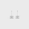 Boucles d’oreilles Triomphe en strass, laiton rhodié et cristaux Boucles d’oreilles Triomphe en strass, laiton rhodié et cristaux