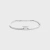 Bracelet articulé Triomphe en laiton avec finition rhodiée